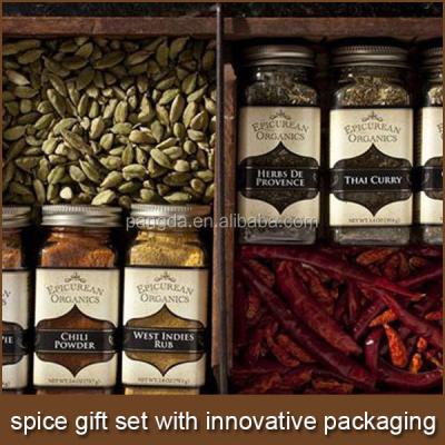 China Fashion Design Spice Gift Set With Innovative Packaging (PD12) for sale