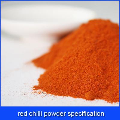 China No Spot Red Chilli Powder Specification for sale