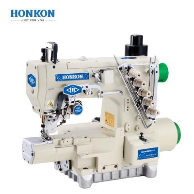 중국 Computer automatic thread cutting Small Flat Bed Interlock Sewing Machine HK-787-01CB/UT 판매용