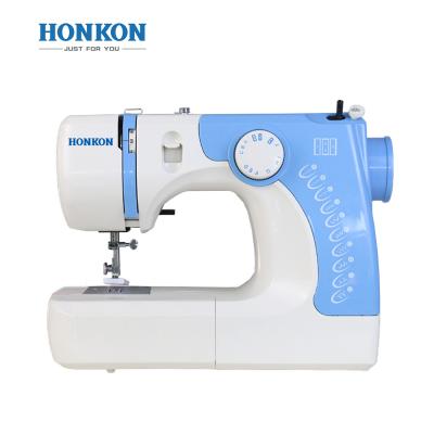 중국 HONKON Best selling portable household sewing machine mini sewing machine 판매용