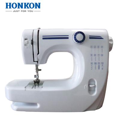 China HK-608 Household Sewing Machine Multi Functional Mini Single Needle Easy to Operate 12 Types Stitch Patterns for sale