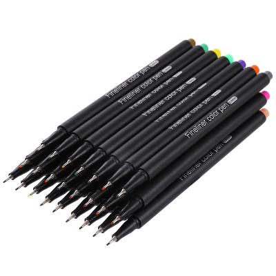 China Promotion / Business / Pen 12 / 24 Color Needle Pen Hook Painting Set School / Office / etc. color edge is provided by actions for sale