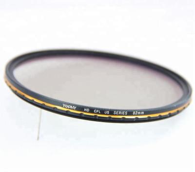 China Original Japanese OEM 3d Camera Filter Factory Optical and High Reinforced Glass Circular Polarized Filter for sale