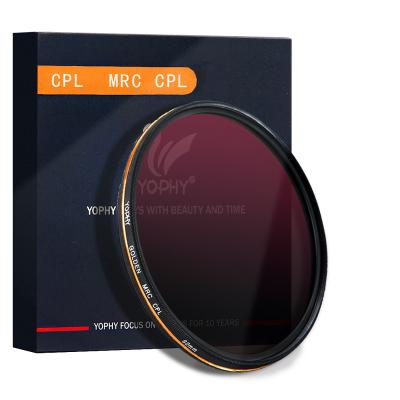 China Eliminate HD Reflection HD MRC Witness Camera Lens YOPHY Filter B270 67mm 72mm 77mm Free Shipping FULL Glass Photography Optical Polarizing Filters for sale