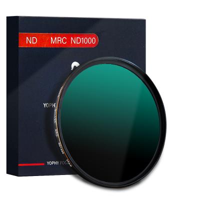 China MRC ND1000 Witness Camera Lens YOPHY Glass Camera Lens CAG Filter 55mm 67mm 72mm 77mm Factory Free Shipping OEM For Nikon for sale