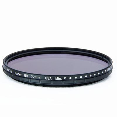 China Reduce Lightweight YOPHY Camera 95mm 360 Degree Adjustable ND Filter ND2-ND400 Camera Lens Filters Factory OEM for sale