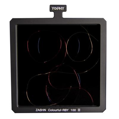 China YOPHY Patented Product Special Effects Cinema Filter 100x100mm Photography Motion Film Square Filter S--RBY-III for sale