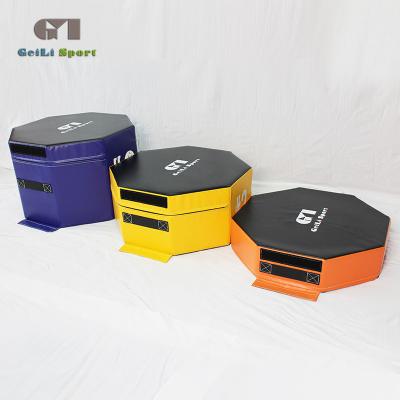 China .Anti-shrink PVC coating octagon durable antibacterial soft. Anti-wrinkle.Breathable Foam Plyo Box Gym Jumping Box for sale