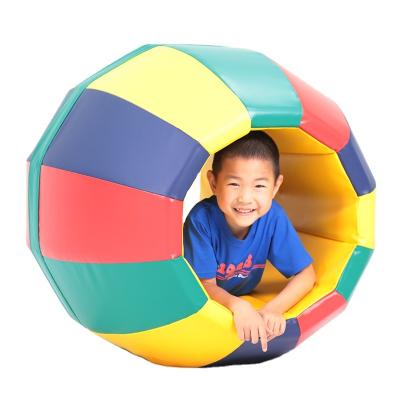 China Gymnastics Rainbow Tumbling Barrel Waterproof For Kids for sale