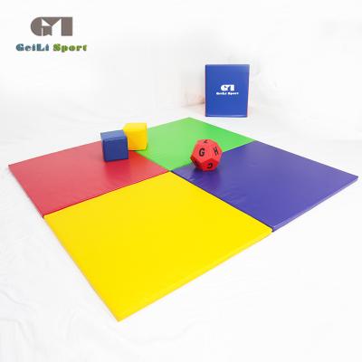 China Protective kids safty when they are play games. Prefect Indoor Kids Play Gymnastics Soft Landing Soft Mat for sale