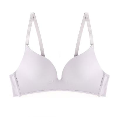 China Europe America Breathable Hot Sale Collect No Side Effects Sutyen Colorful Classic Women's Full Coverage Comfort Style Contour Wire Free Bra for sale