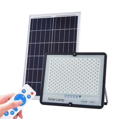 China competitive price outdoor remote control ip 65 10w 20w 30w 50w 100w smart solar led flood light in china for sale