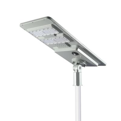 China Smart price alone cheap lithium battery stand alone solar street light system 30w 60w 90w all in one led street light list for sale