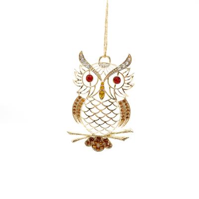 China Room Decor Owl Shape Ornaments Hanging Home Hanging Ornaments Hot Sale Holiday Accessories Can Be Customized for sale