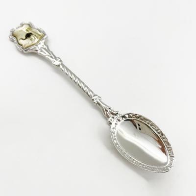 China New Alloy Design Shape Small Shovel Teaspoon Small Tea Spoon 304 Stainless Steel For Wedding Favors Laser Bag Custom Metal Logo for sale