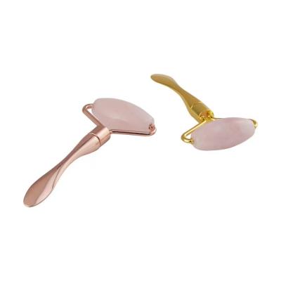 China Healthy Slim Face Sprinkle Jade Roller Massage Device Beauty Instrument Jade Roller Face Massager Face Pusher Crystal Jade Cream Spoon for sale