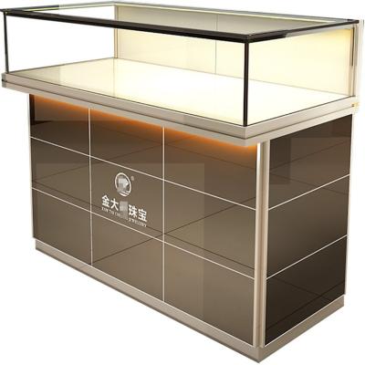 China Jewelry Glasses Eye Shop New Arrival Jewelry Display Cabinet Custom Jewelry Display Showcase Table Counter For Sale for sale