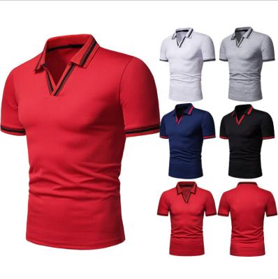 China Custom 100% Cotton Men's Anti-Wrinkle Polo Sport Polo T Shirt With Embroidery Design Logo for sale