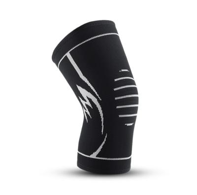 China Sports Knee Pad Pressure Bandage Wear Resistant Unisex Knitted Cycling Fitness Training Knee Protector Support for sale