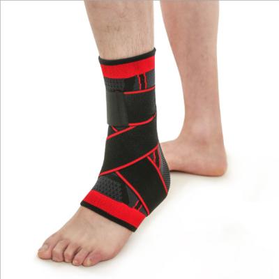 China Factory Directly Supply Adjustable Elastic Foot Orthosis Compression Strap Sleeve Ankle Support Protective for sale