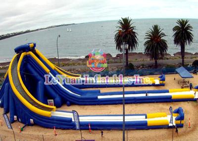 China Trippo Giant Water Slide With Wide Safety Bumpers Easy Climb Stairs for sale