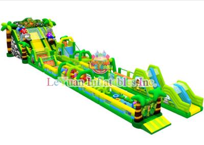 China Durable Inflatable Obstacle Course , Interactive Sports Games For Kids for sale