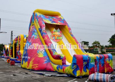 China Easy Setup Fun Outdoor Obstacle Courses For Adults Amazing Design for sale