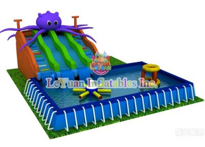 China Summer Season Metal Frame Pools For Outdoor Activity / Swimming / Water Fun for sale