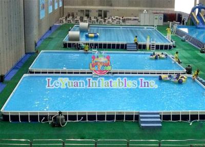 China Multifunctional Metal Frame Pools , Garden Swimming Pool For Play Fun for sale