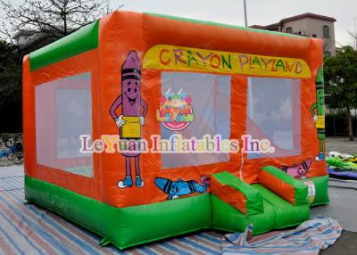 Κίνα Κραγιόνι Playland διογκώσιμο Bouncy Castle/εσωτερικό Moonwalk για τα παιδιά προς πώληση