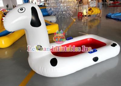 China Spotty Dog Inflatable Water Toys With Printing Company Name PVC Tarpaulin for sale