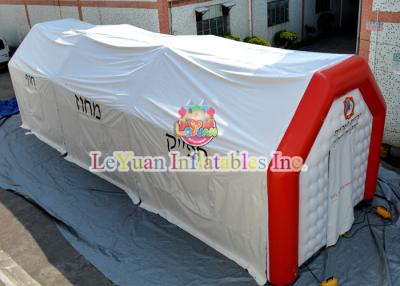 China Customized Inflatable Medical Tent With Waterproof PVC 0.9mm Tarpaulin for sale