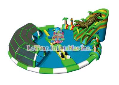 China La protección que cubre el parque inflable del agua y el agua portátil de la diapositiva/TUV parquean la piscina en venta