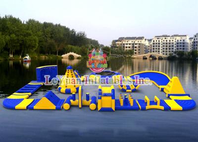 China Multi Color Inflatable Aqua Park Equipment For Adults Easy Assemble for sale