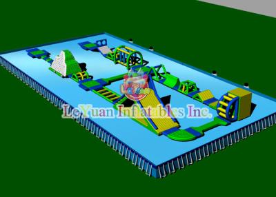 China Wateproof Metal Frame Pools , Above Ground Swimming Pools For Summer for sale