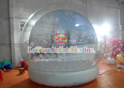 China Custom 3m Inflatable Advertising Snow Global Ball for Display with Logo printing for sale