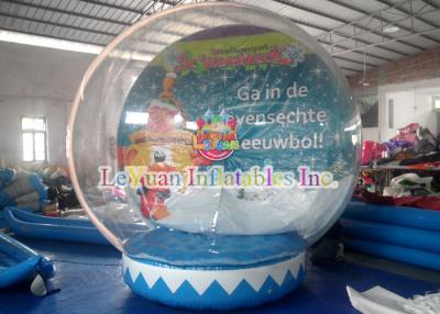 China Tienda inflable al aire libre transparente para hacer publicidad de la decoración/del globo inflable de la nieve de la Navidad en venta