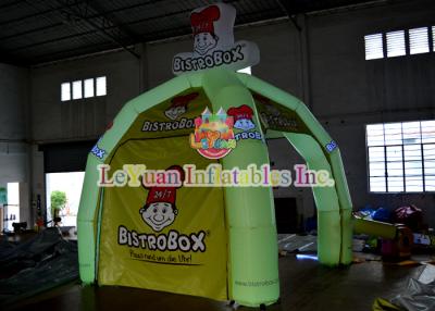 China Green Blow Up Marquee / Outdoor Inflatable Tent for Promotion for sale