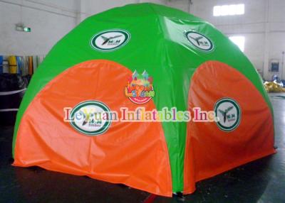 China Digital painting 4 Legs Inflatable Spider Beach Tent / Opening Inflatable Sun Shade for sale