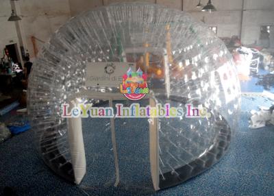 Chine Tente transparente de bulle de couche de PVC de tente hermétique gonflable matérielle d'espace libre avec la porte à vendre