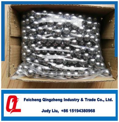 China Strong anti-wear steel ball bearings 8mm shot. 8mm 5/16 steel ball catapult sling ammo for sale