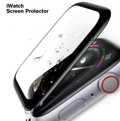 China Ultra Thin 3D Watch Screen Protector For Apple Watch Screen Anti-scratch Resistant Full Coverage Scratchproof Screen For iWatch for sale