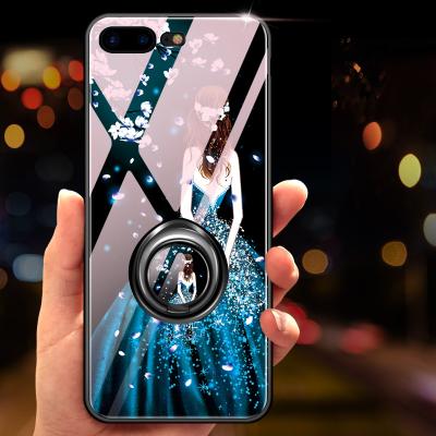 China Anti Sweat Tempered Glass Hand Mobile Case Cover For iPhone Case for sale