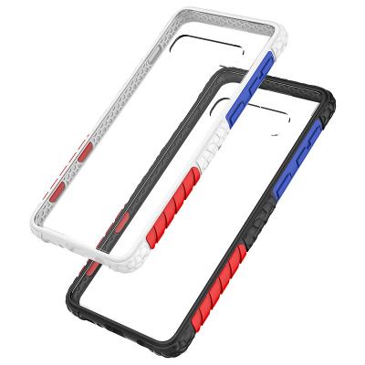 China Shockproof transparent phone case with shockproof tpu for sale