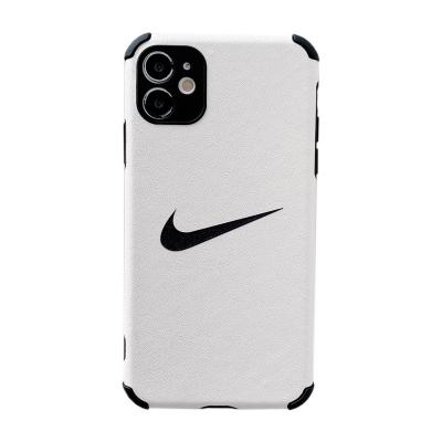 China 2021 Anti-drop Sports Air Nik Jordan Brand Tpu Soft Leather Back Cover Smart Phone Case For Apple iPhone 12 11 Pro Xr X Xs 8 7 Max Mini for sale