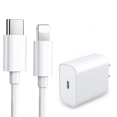 China 1M Charging Cable New PD 18W Type C For iPhone 12 Cables Original PD Cables For iPhone 18W Fast Charger Cables for sale