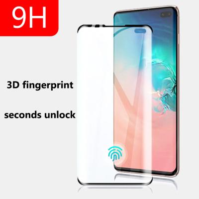 China Anti-scratch 9H Cell Phone Screen Protector 3D Temper Glass Film For Samsung Note 8 9 10 S10 pro for sale