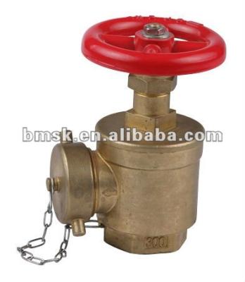 China Brass Material Customized Fire Hydrant Valve Thread Angle Discharge Valves With Price List DN15-DN100 for sale