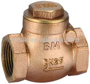 China Cast Bronze Swing Check Valve for sale