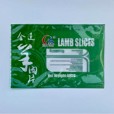 China Wholesale High Quality Impact Resistance Plastic Bag For Frozen Food Bags With Window Frozen Dumplings Food Packaging Bag for sale